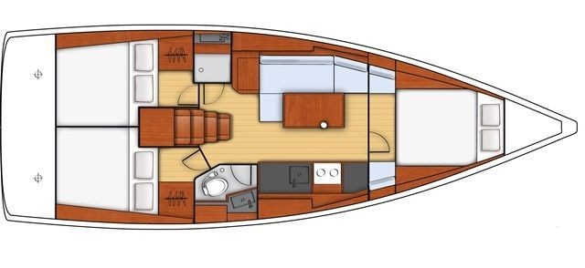 Oceanis 38.1 - Yacht Charter Sailica