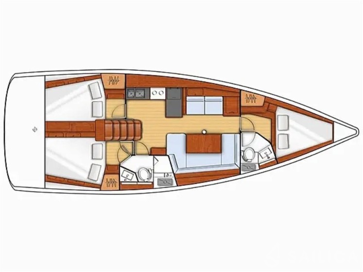 Oceanis 38.1 - Yacht Charter Sailica