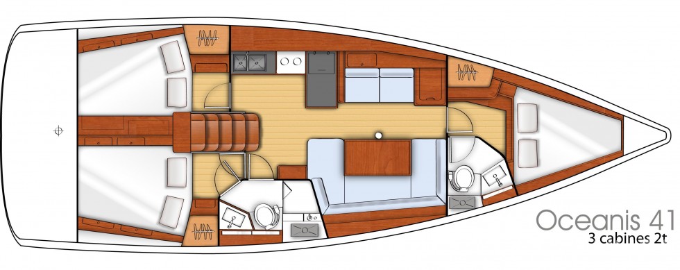 Oceanis 41.1 - Yacht Charter Sailica