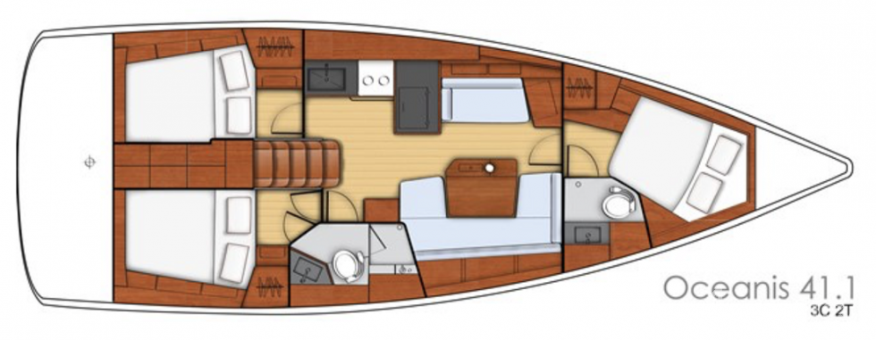 Oceanis 41.1 - Yacht Charter Sailica