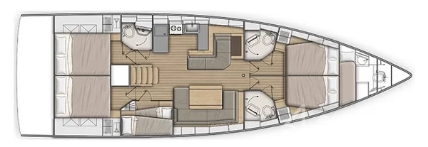 Oceanis 51.1 - Yacht Charter Sailica