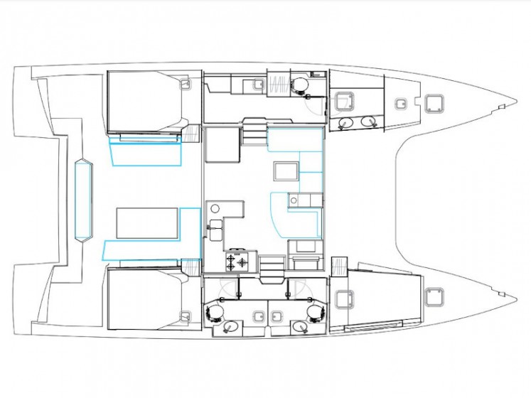 Nautitech 46 Fly - Yacht Charter Sailica