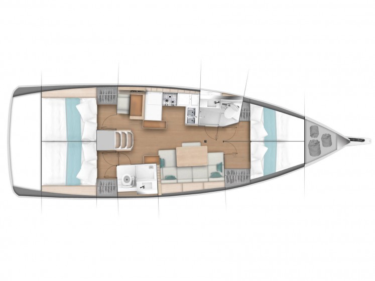 Sun Odyssey 440 - Yacht Charter Sailica