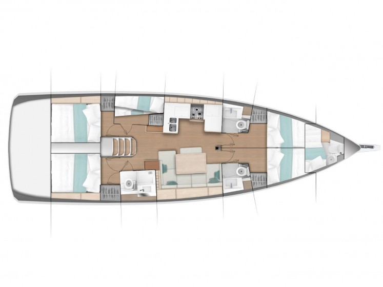 Sun Odyssey 490 - Yacht Charter Sailica