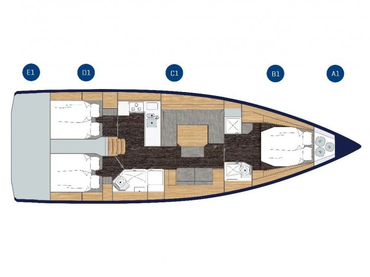 Bavaria C45 Style - Yacht Charter Sailica