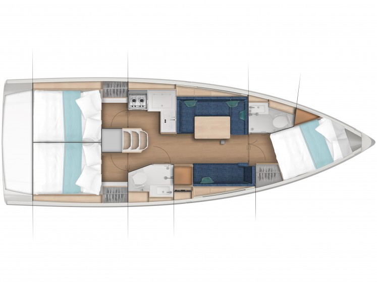 Sun Odyssey 380 - Yacht Charter Sailica