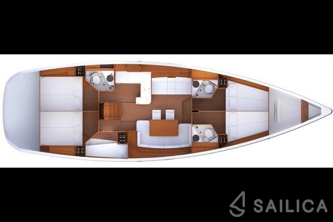 Jeanneau 53 - Yacht Charter Sailica