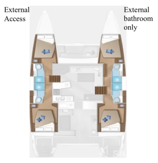 Lagoon 46  - Yacht Charter Sailica