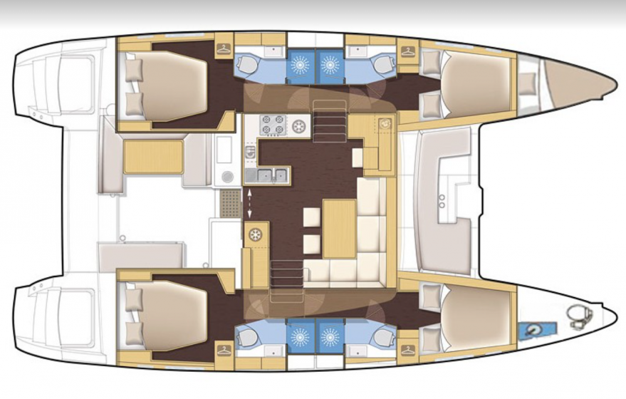 Lagoon 46  - Yacht Charter Sailica