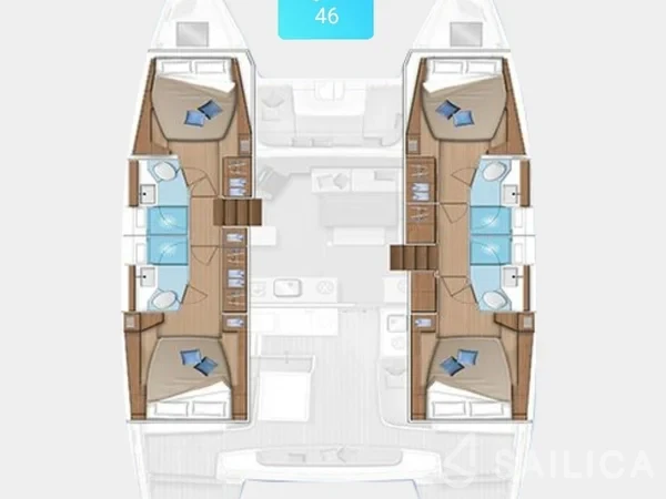 Lagoon 46  - Yacht Charter Sailica