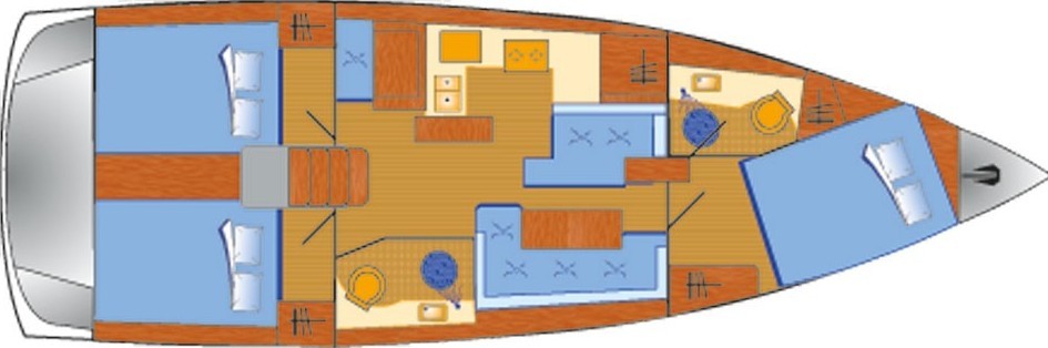 Sun Odyssey 410 - Yacht Charter Sailica