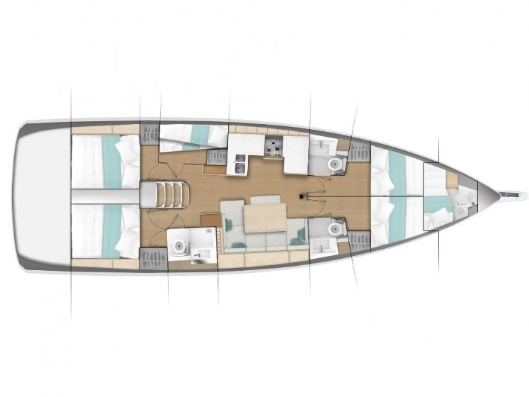 Sun Odyssey 490 - Yacht Charter Sailica