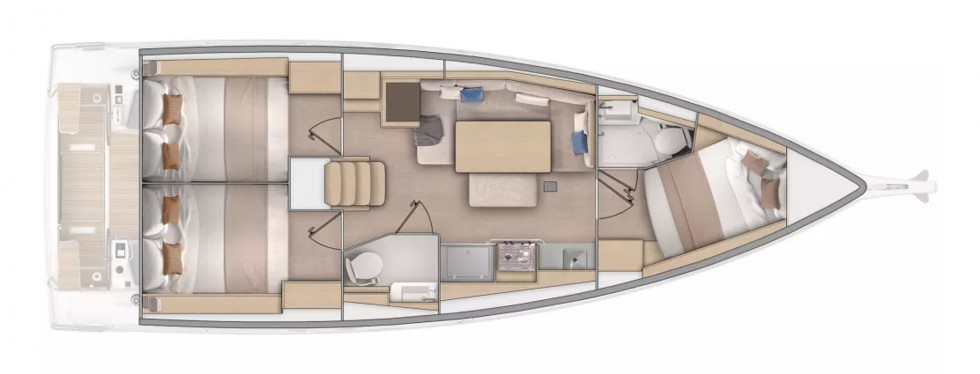 Oceanis 37.1 - Yacht Charter Sailica