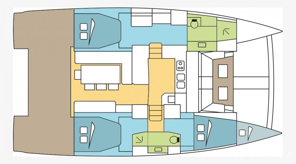 Bali 4.1 - Yacht Charter Sailica