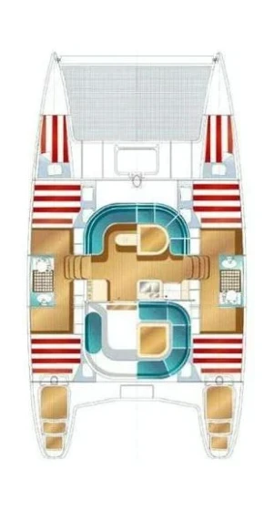 Nautitech 40 open NEW - 4 + 2 cab. - Yacht Charter Sailica