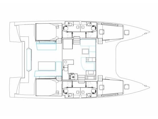 Nautitech 46 Fly - Yacht Charter Sailica