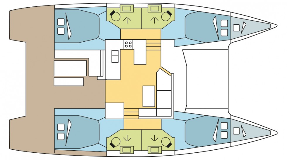 ASTREA 42 - Yacht Charter Sailica
