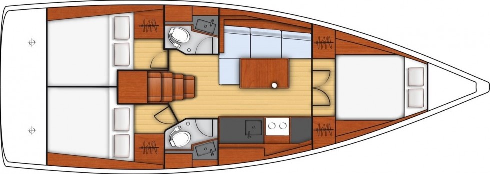 Oceanis 38.1 - Yacht Charter Sailica