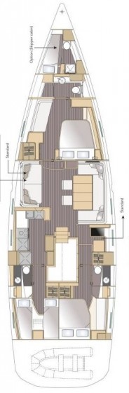 Jeanneau 64 - Yacht Charter Sailica