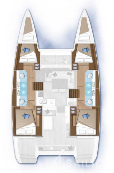 Lagoon 40 - Yacht Charter Sailica