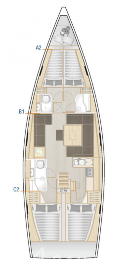 Hanse 458 - Yacht Charter Sailica