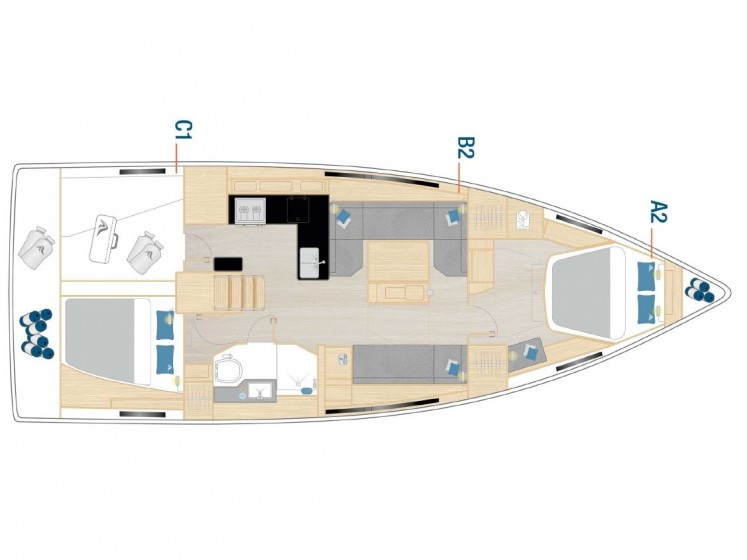 Hanse 410 - Yacht Charter Sailica