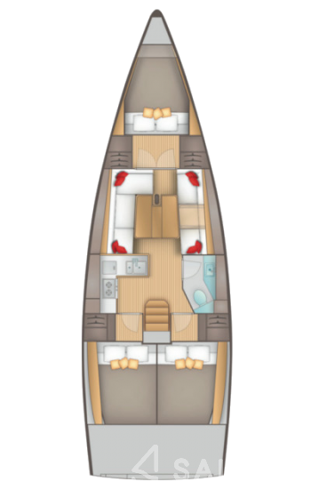 Salona 380 - Yacht Charter Sailica