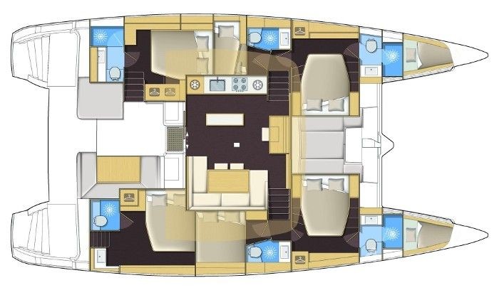 Lagoon 52F - Yacht Charter Sailica