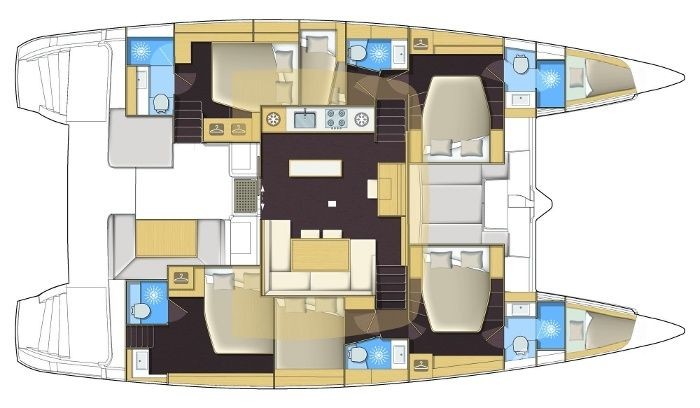 Lagoon 52F - Yacht Charter Sailica