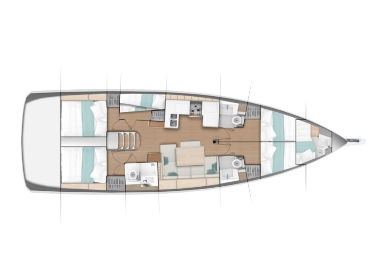 Sun Odyssey 490 - Yacht Charter Sailica