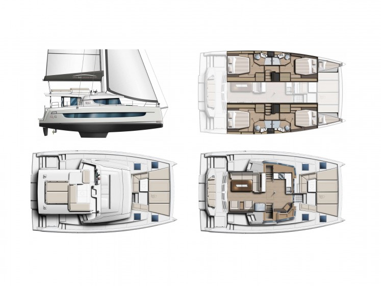 Bali 4.4 - Yacht Charter Sailica