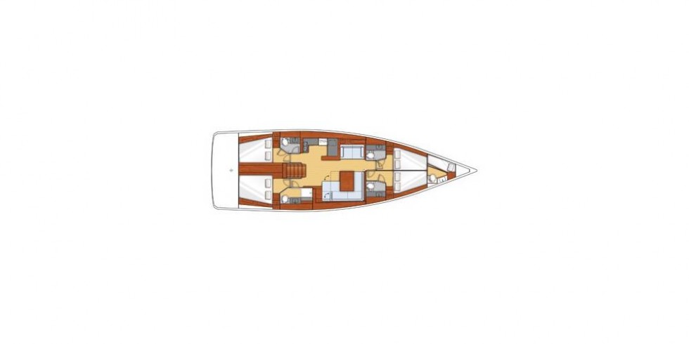 Oceanis 55 - 4 + 1 cab. - Yacht Charter Sailica