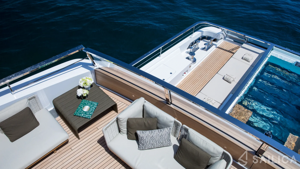 Sanlorenzo 52 Steel - Yacht Charter Sailica