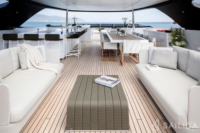 Sanlorenzo 52 Steel - Yacht Charter Sailica
