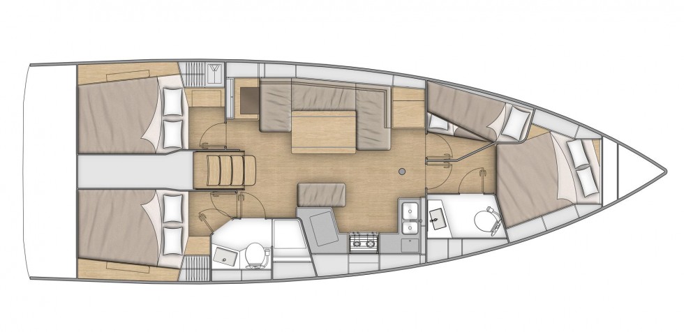 Oceanis 40.1 - Yacht Charter Sailica