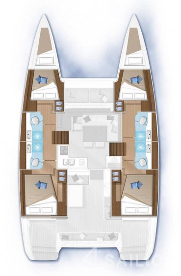Lagoon 40 - Yacht Charter Sailica