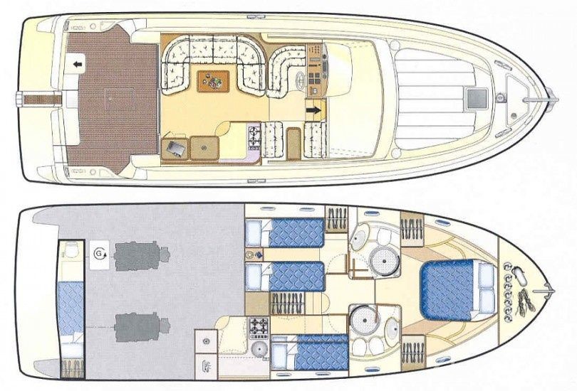 Ferretti 430 - Yacht Charter Sailica