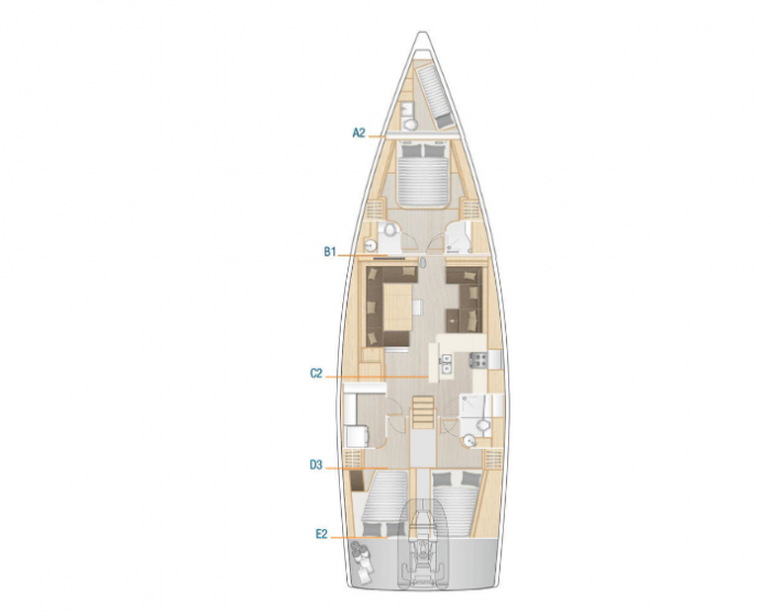 Hanse 588 - Yacht Charter Sailica