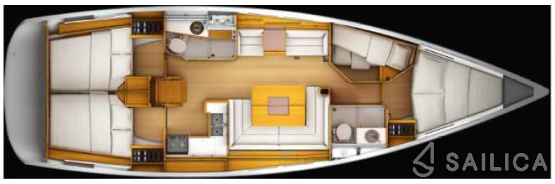 Sun Odyssey 439 - Yacht Charter Sailica