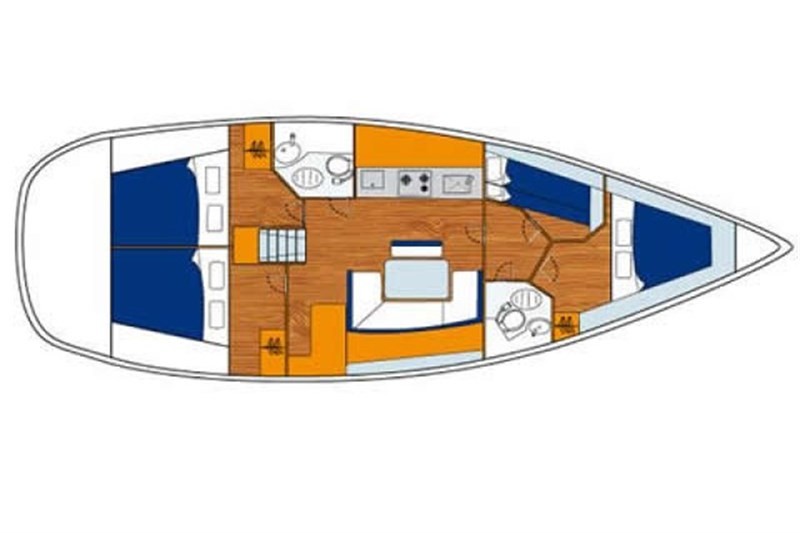 Cyclades 43.4 - Yacht Charter Sailica