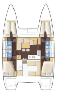 Lagoon 400 S2 - Yacht Charter Sailica