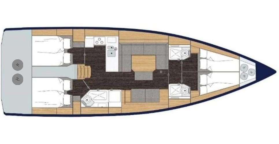 Bavaria 46 Cruiser - Yacht Charter Sailica