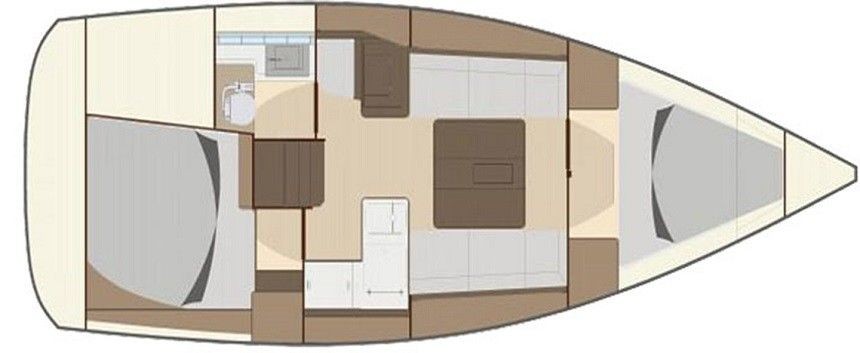 Dufour 335 GL - Yacht Charter Sailica