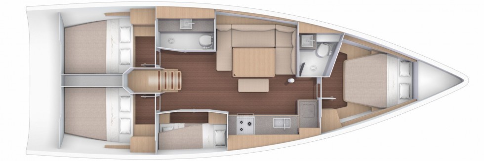 Dufour 430 - Yacht Charter Sailica