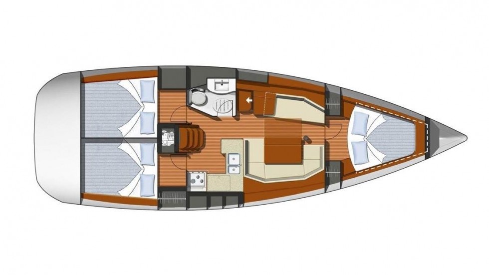 Sun Odyssey 39i - Yacht Charter Sailica