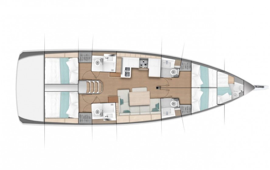 Sun Odyssey 490 - Yacht Charter Sailica