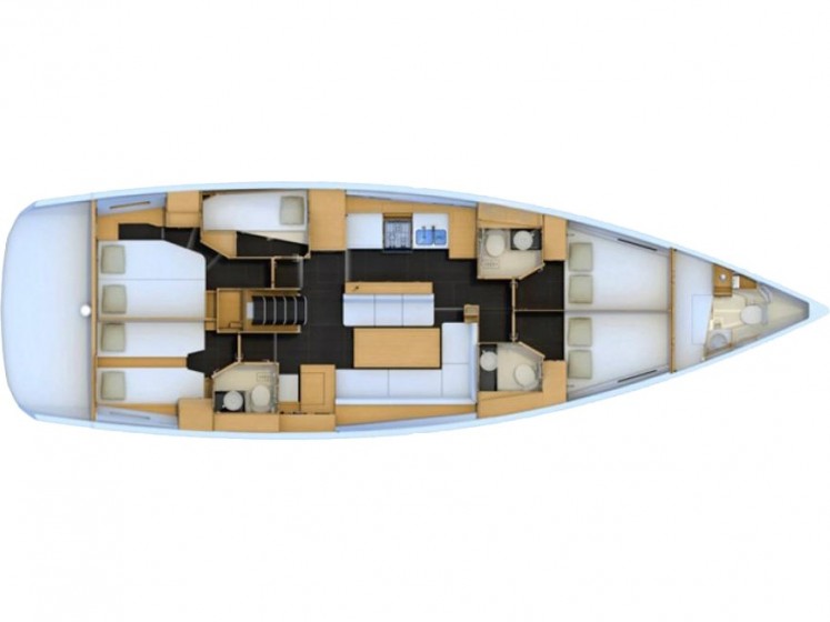 Jeanneau 54 - Yacht Charter Sailica