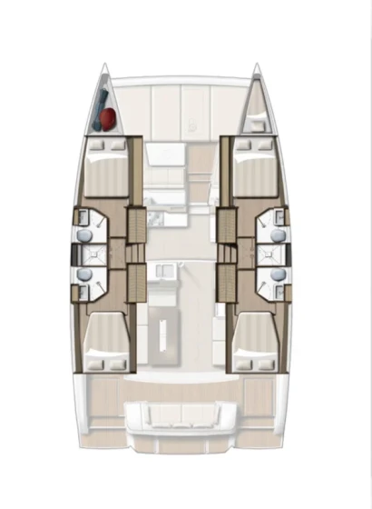Bali 4.2 - Yacht Charter Sailica