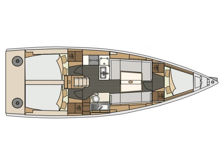 Elan E4 - Yacht Charter Sailica