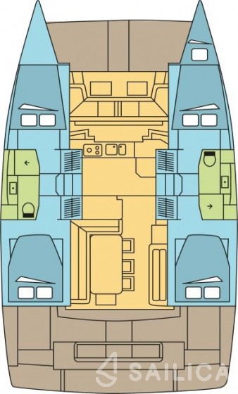 Bali 4.2 - Yacht Charter Sailica